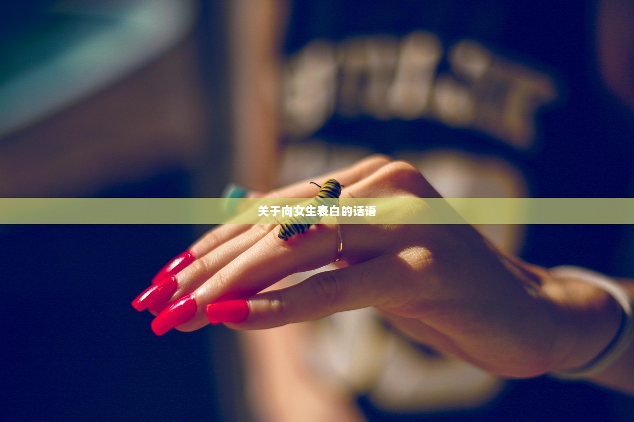 关于向女生表白的话语