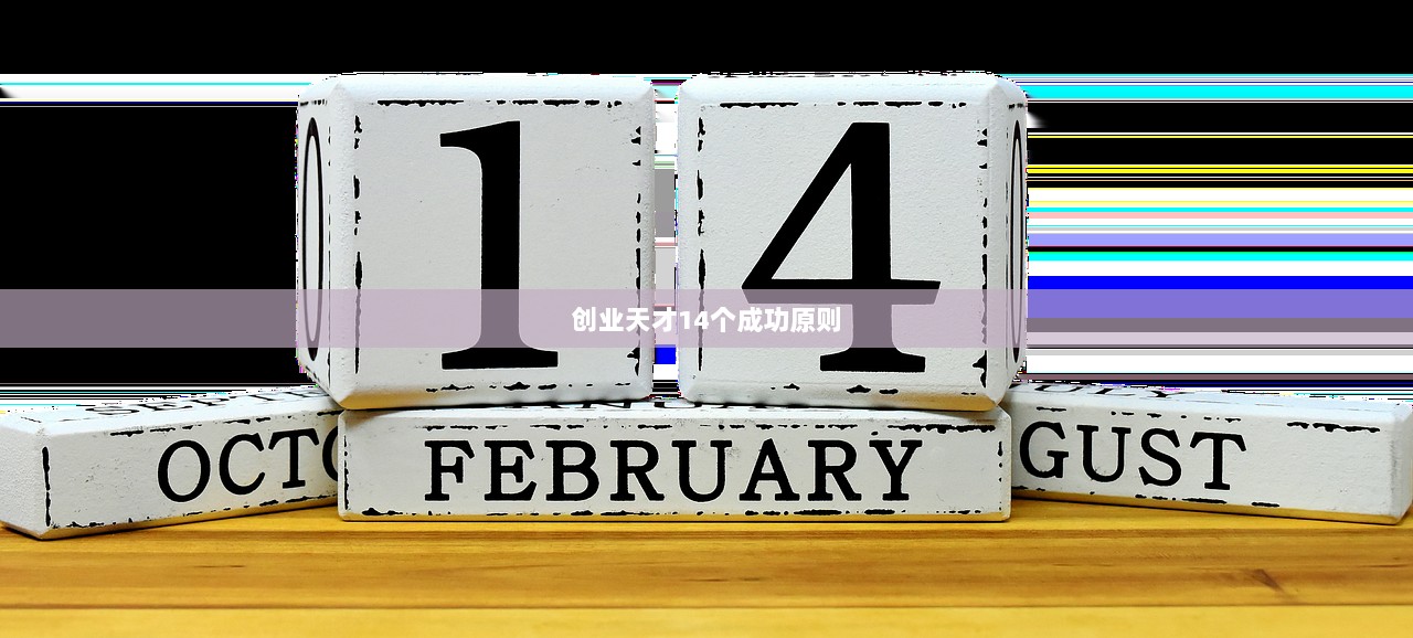 创业天才14个成功原则