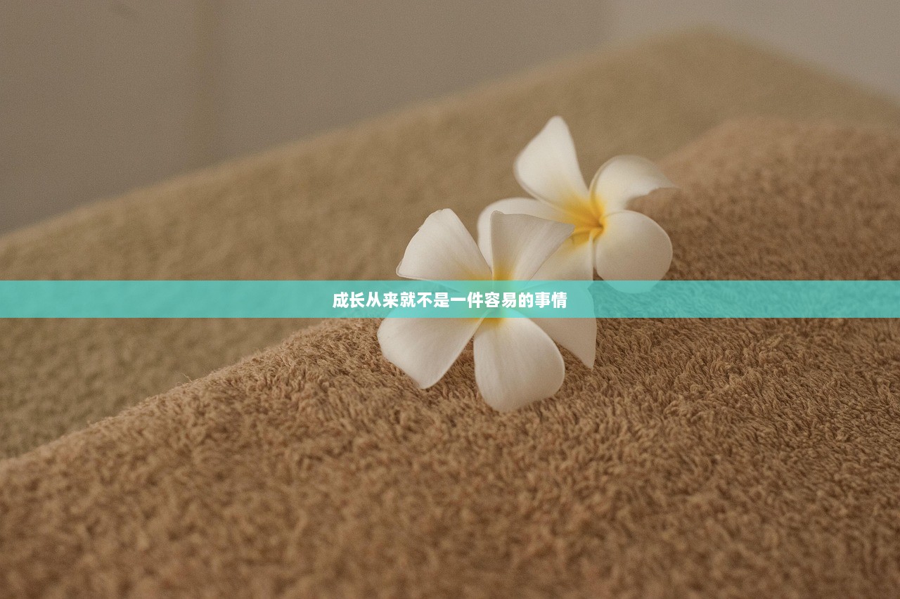 成长从来就不是一件容易的事情