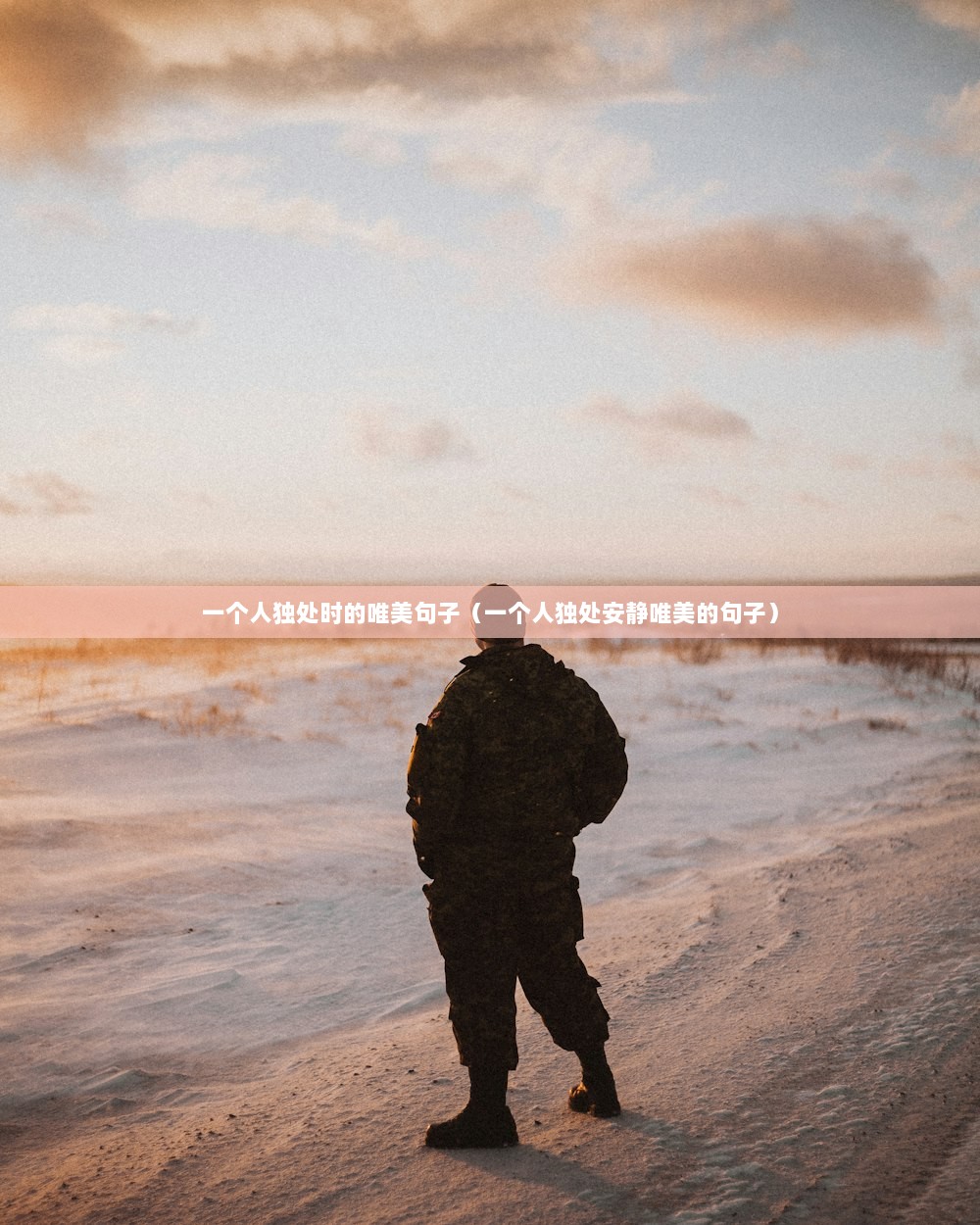 一个人独处时的唯美句子（一个人独处安静唯美的句子）