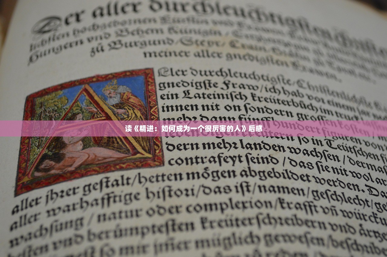 读《精进：如何成为一个很厉害的人》后感