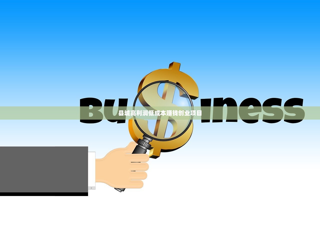 县城高利润低成本赚钱创业项目