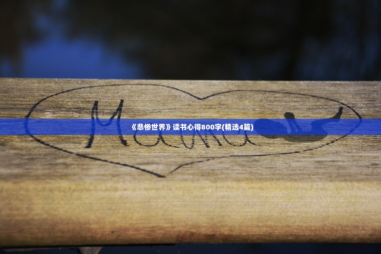 《悲惨世界》读书心得800字(精选4篇)