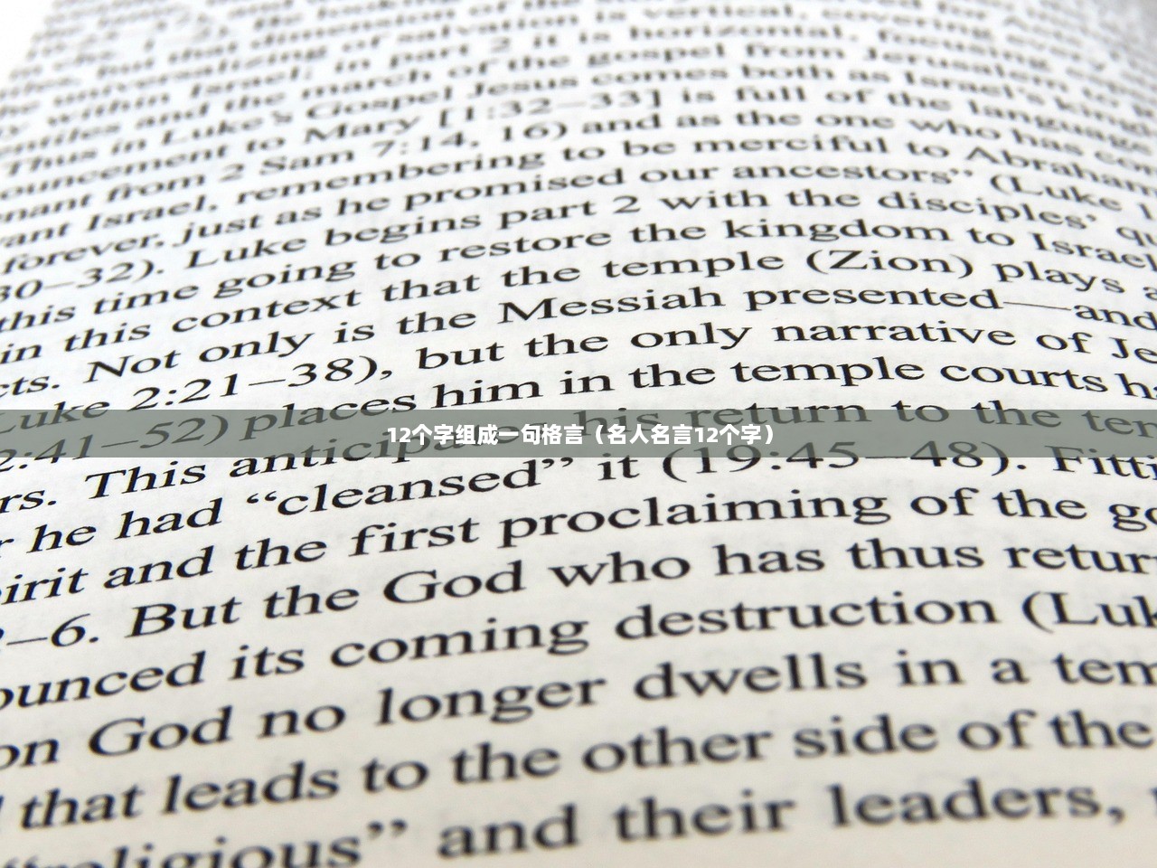 12个字组成一句格言（名人名言12个字）