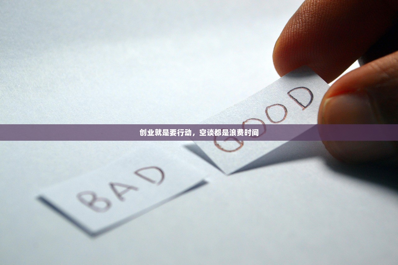 创业就是要行动，空谈都是浪费时间  第1张