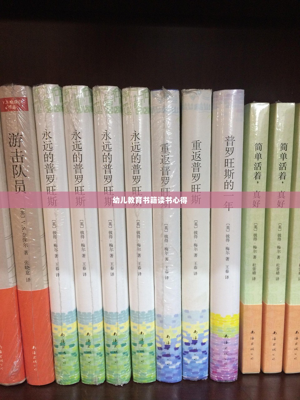 幼儿教育书籍读书心得