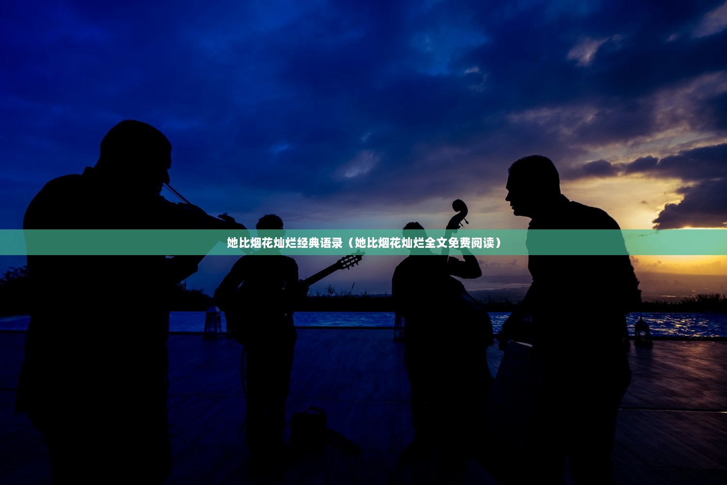 她比烟花灿烂经典语录（她比烟花灿烂全文免费阅读）
