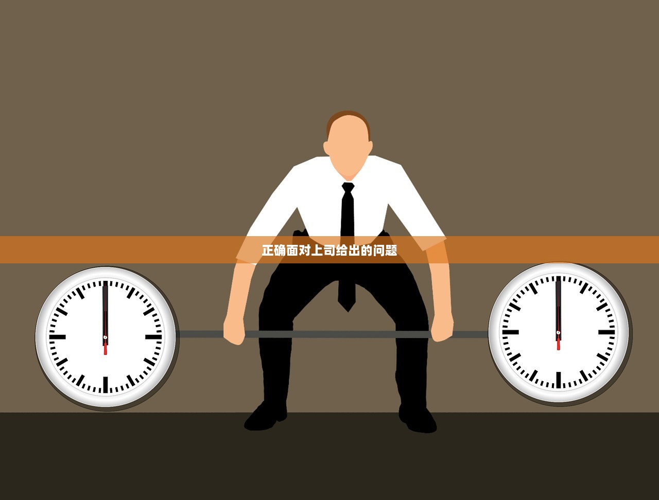 正确面对上司给出的问题