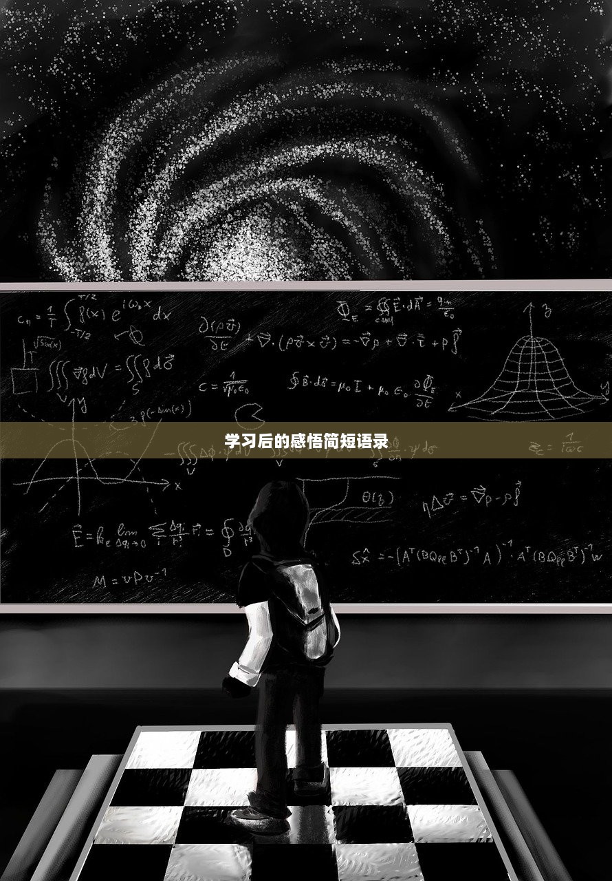 学习后的感悟简短语录
