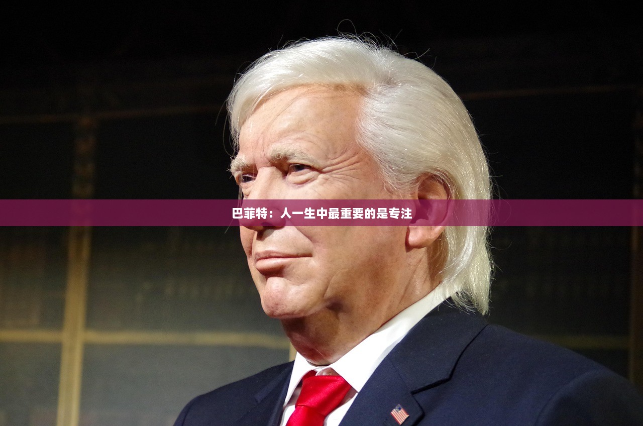 巴菲特：人一生中最重要的是专注