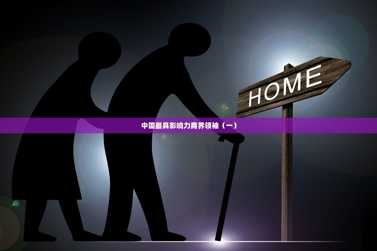 中国最具影响力商界领袖（一）