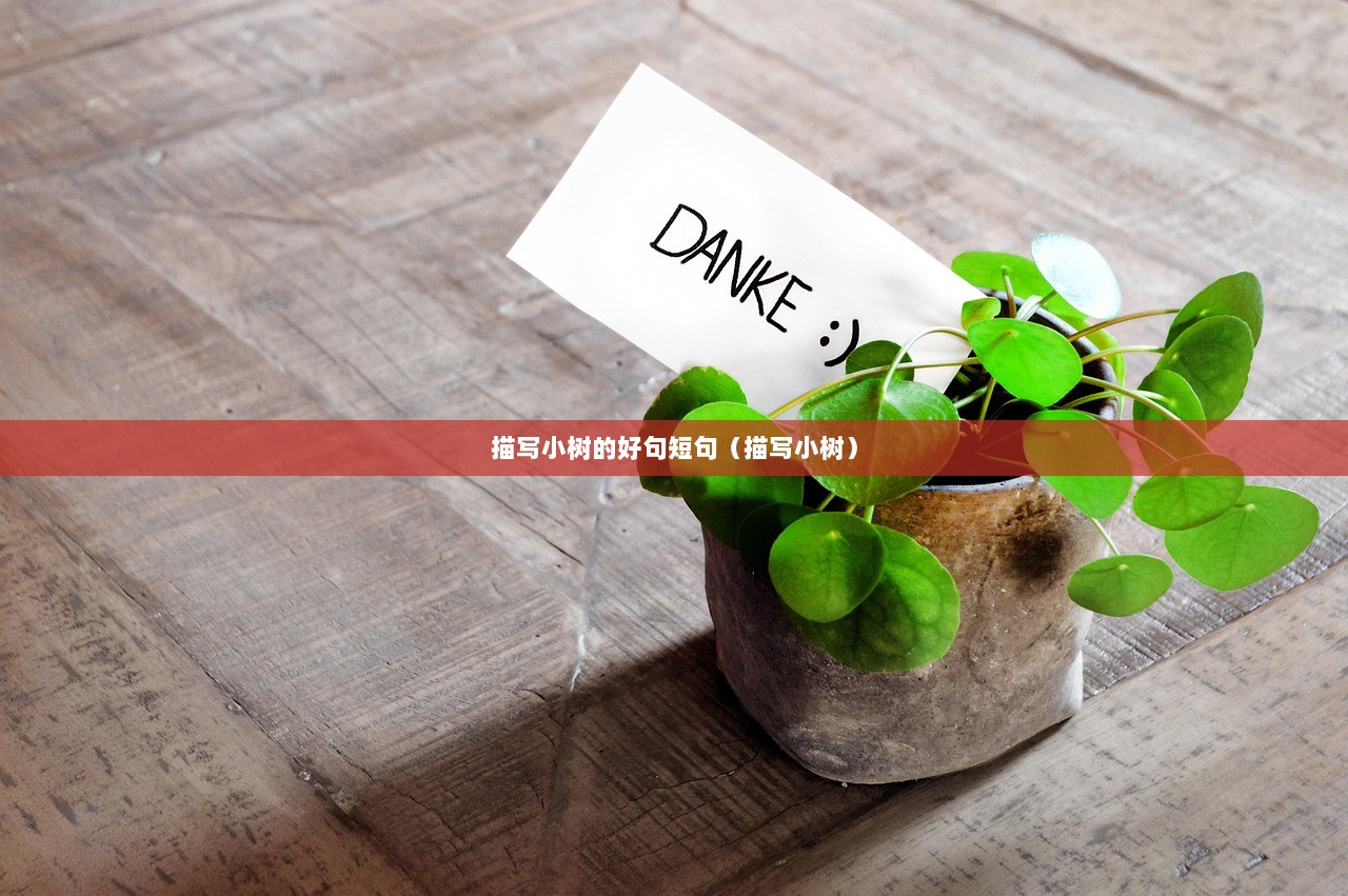 描写小树的好句短句（描写小树）