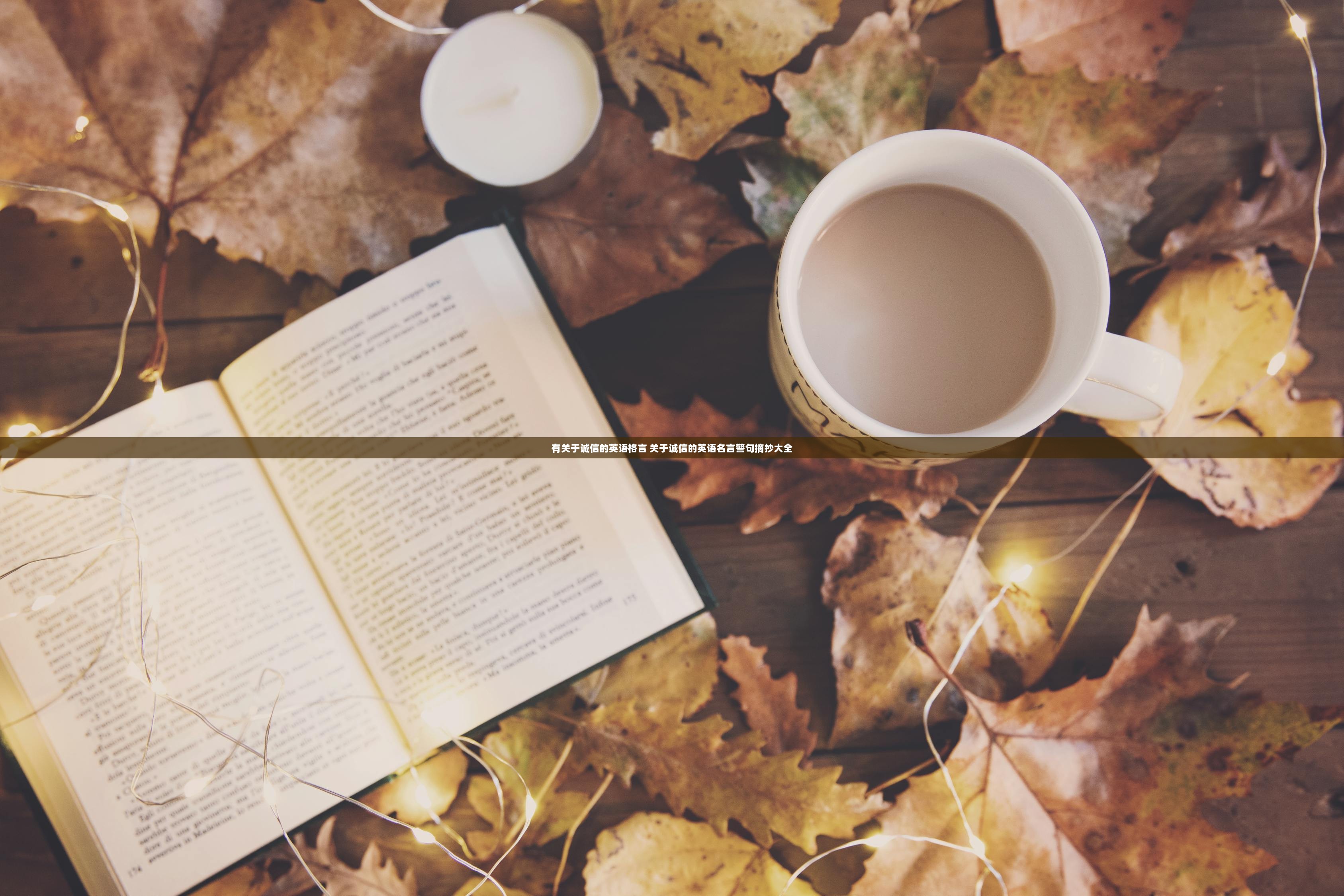 有关于诚信的英语格言 关于诚信的英语名言警句摘抄大全