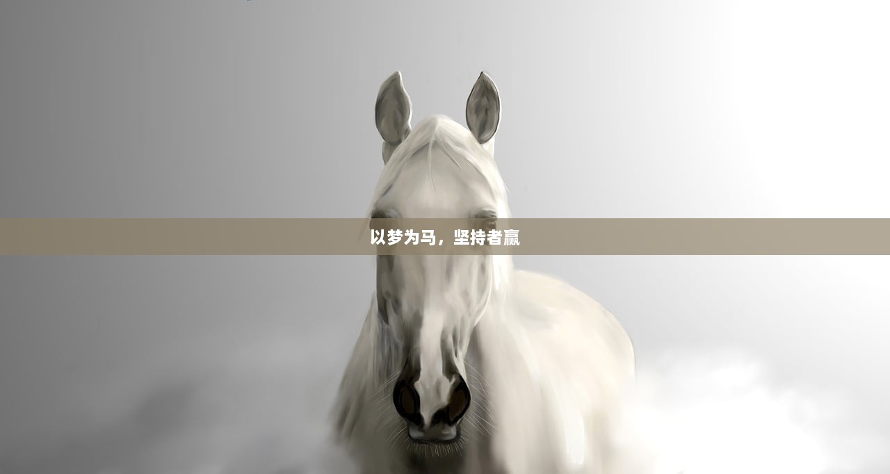 以梦为马，坚持者赢  第1张
