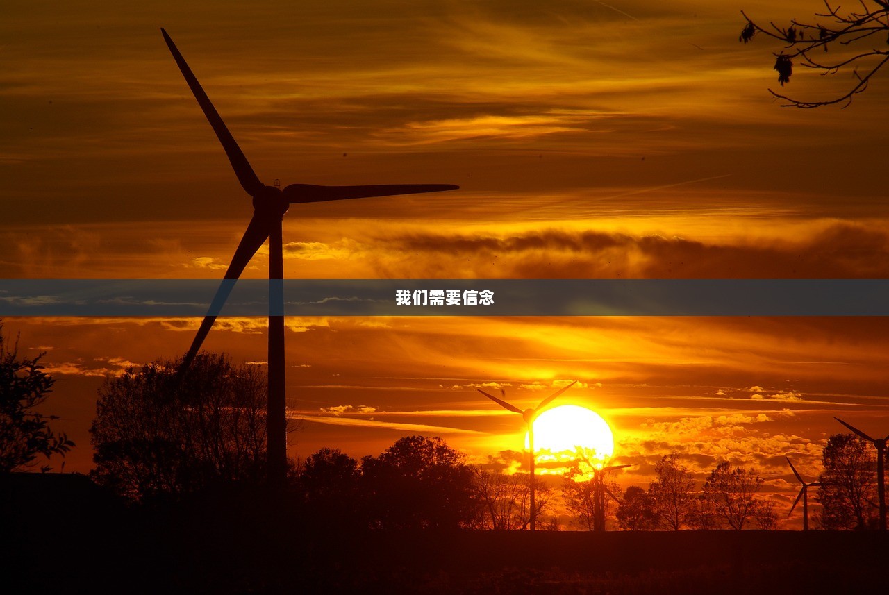 我们需要信念