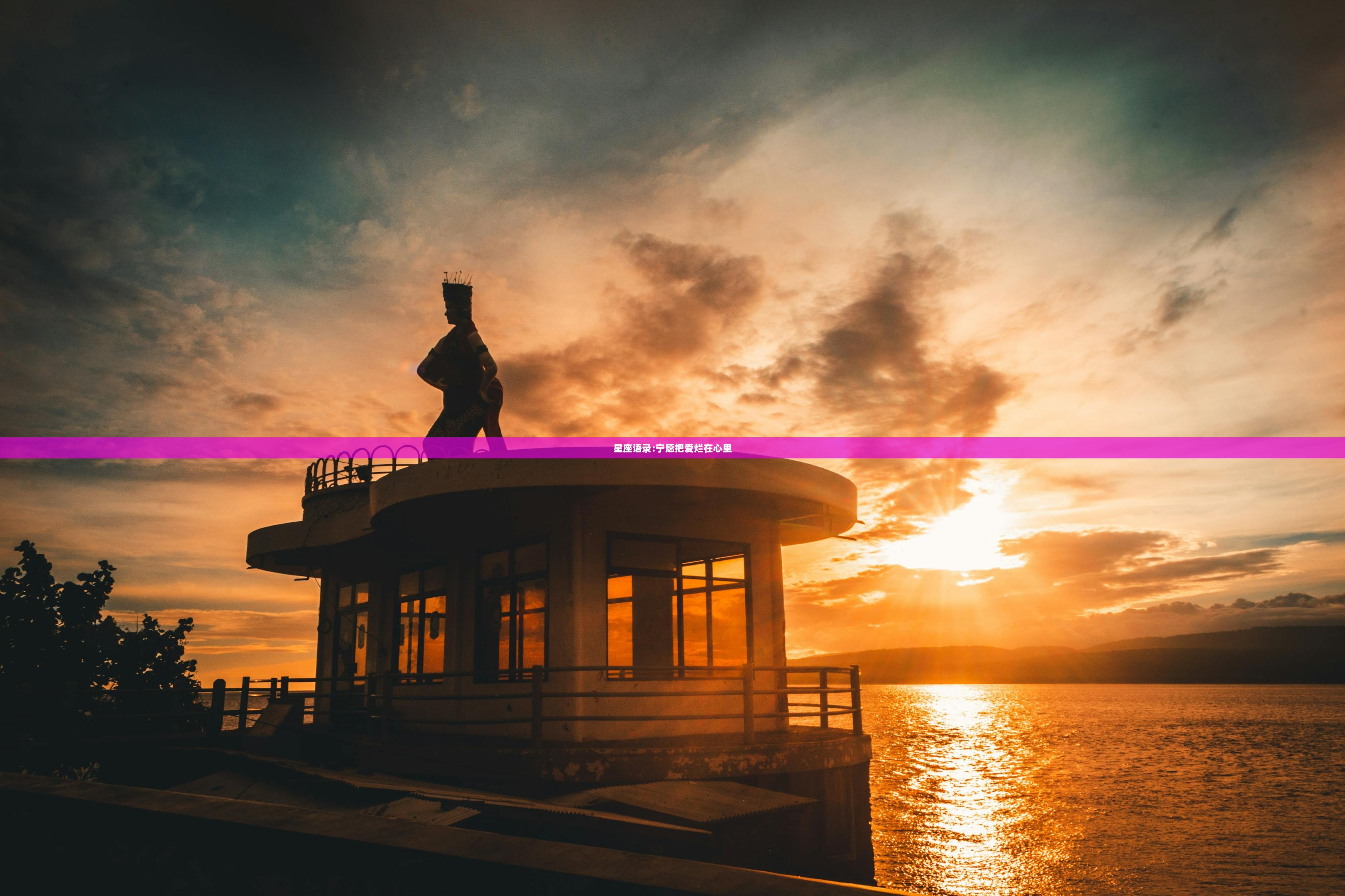 星座语录:宁愿把爱烂在心里