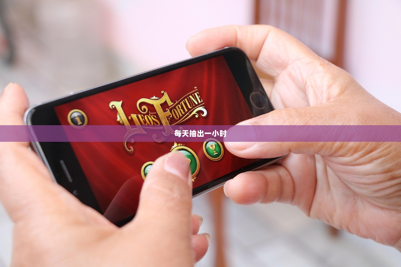 每天抽出一小时