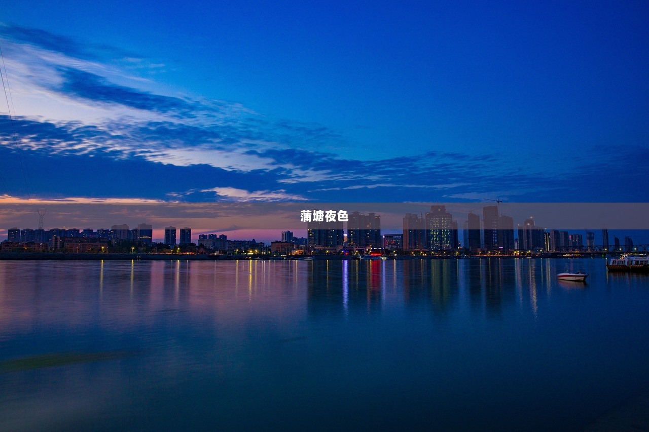 蒲塘夜色