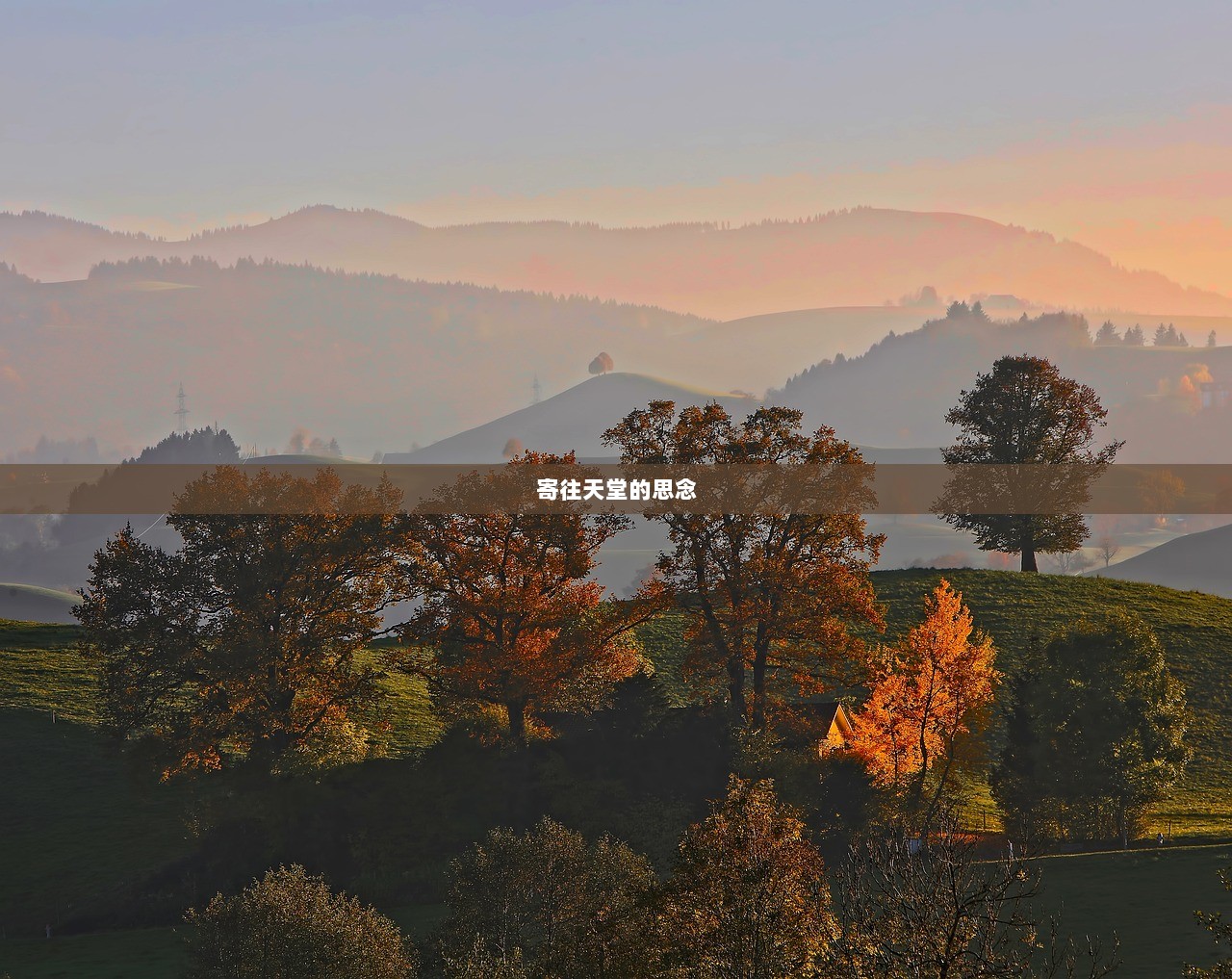 寄往天堂的思念