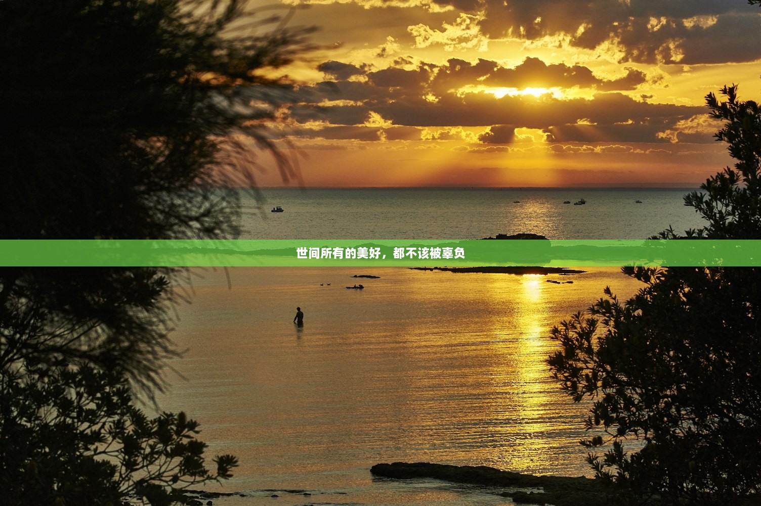 世间所有的美好，都不该被辜负