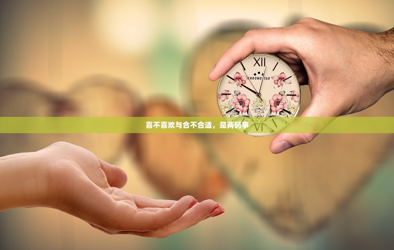 喜不喜欢与合不合适，是两码事  第1张