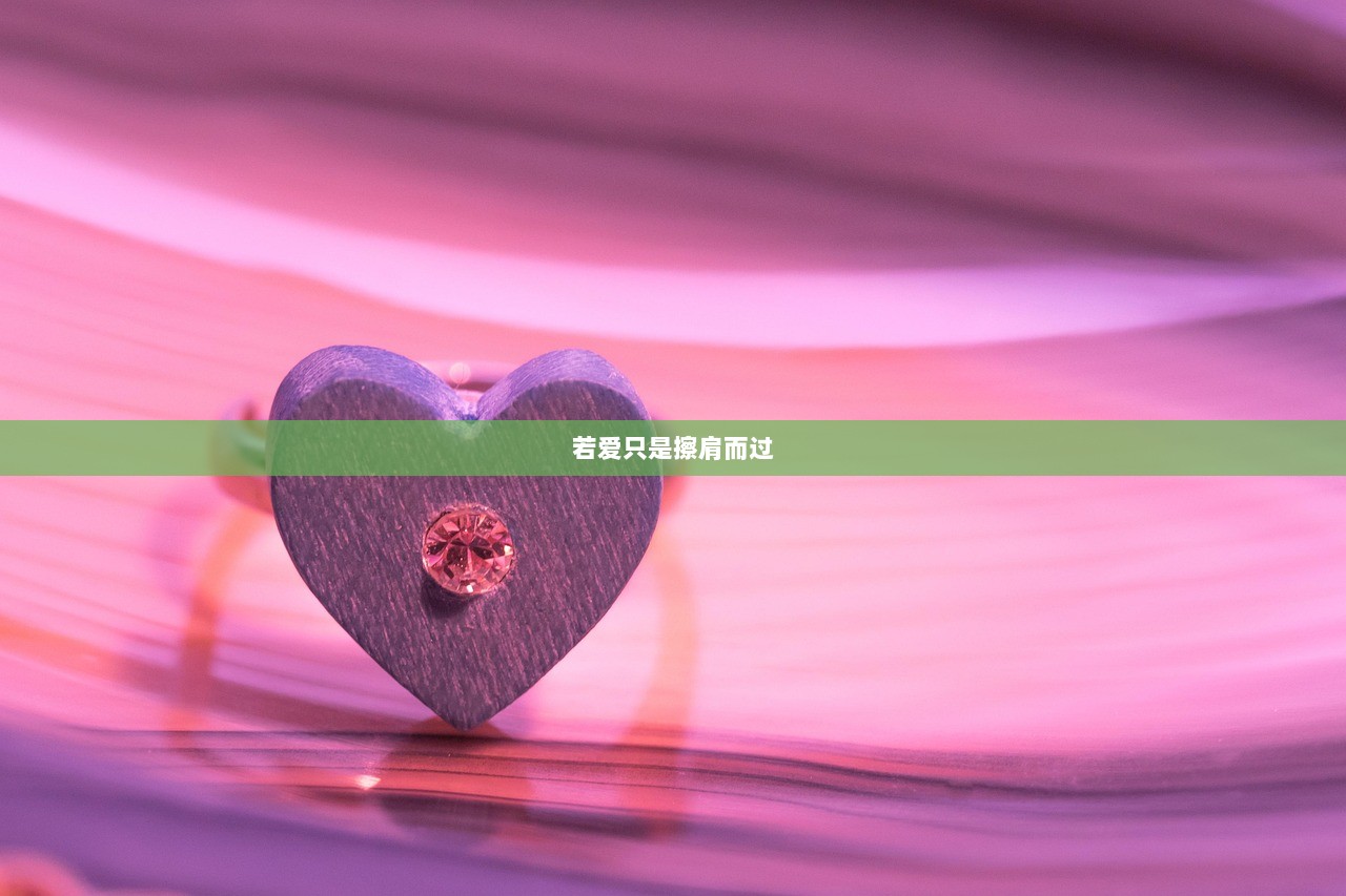 若爱只是擦肩而过  第1张