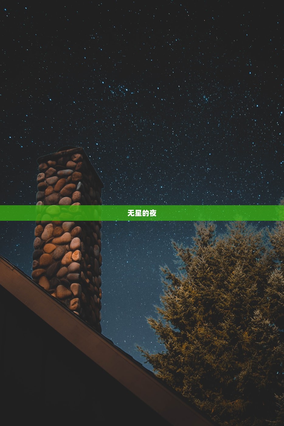 无星的夜