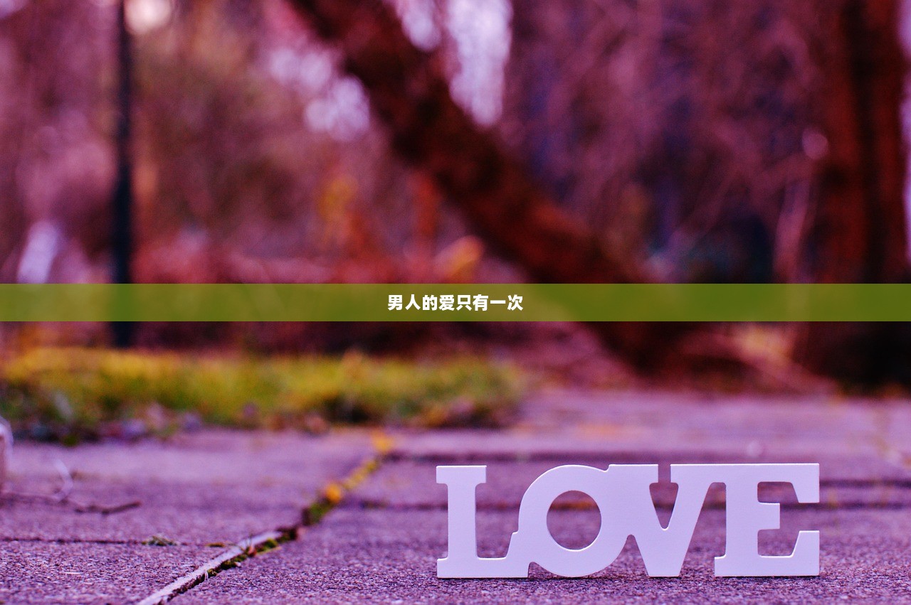 男人的爱只有一次