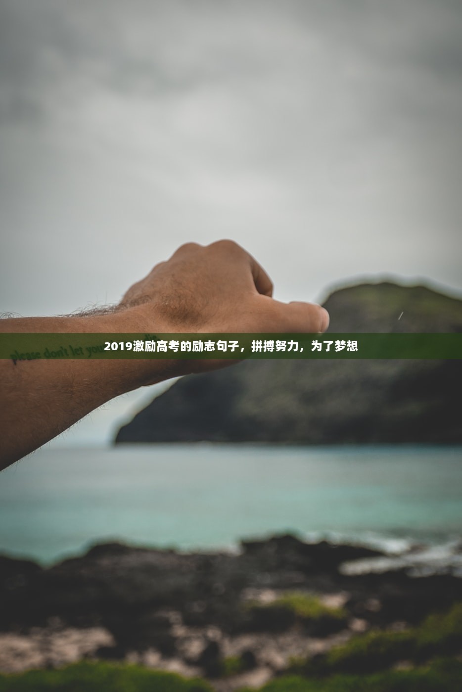 2019激励高考的励志句子，拼搏努力，为了梦想