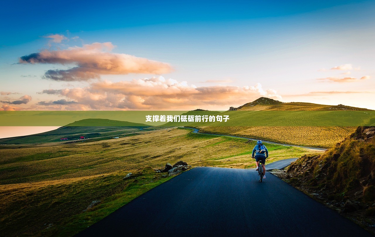 支撑着我们砥砺前行的句子