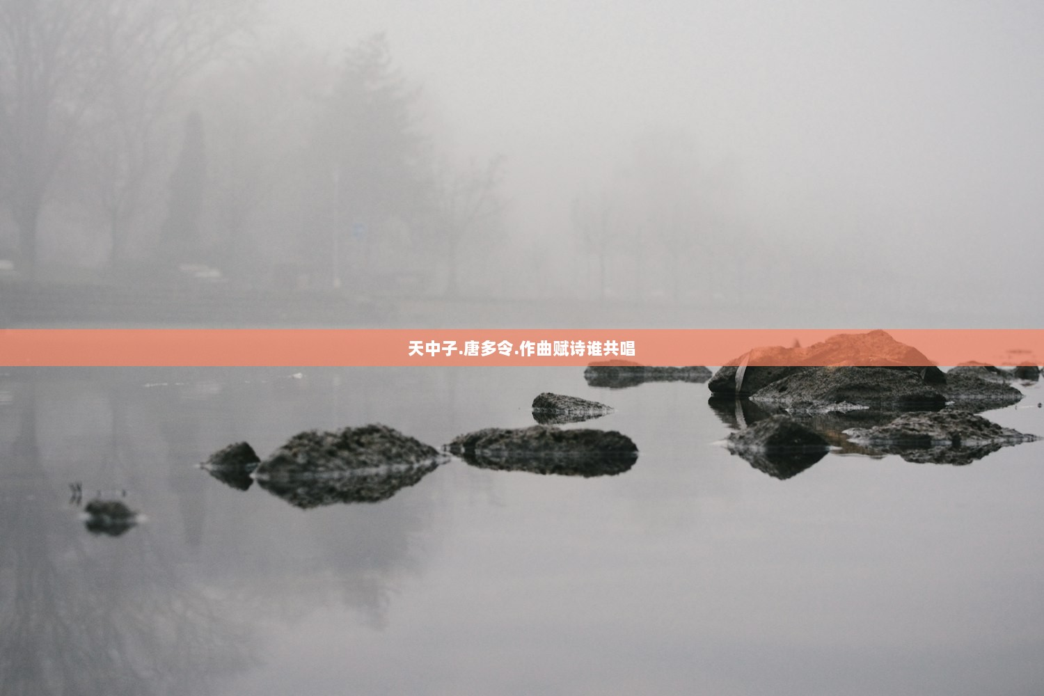 天中子.唐多令.作曲赋诗谁共唱